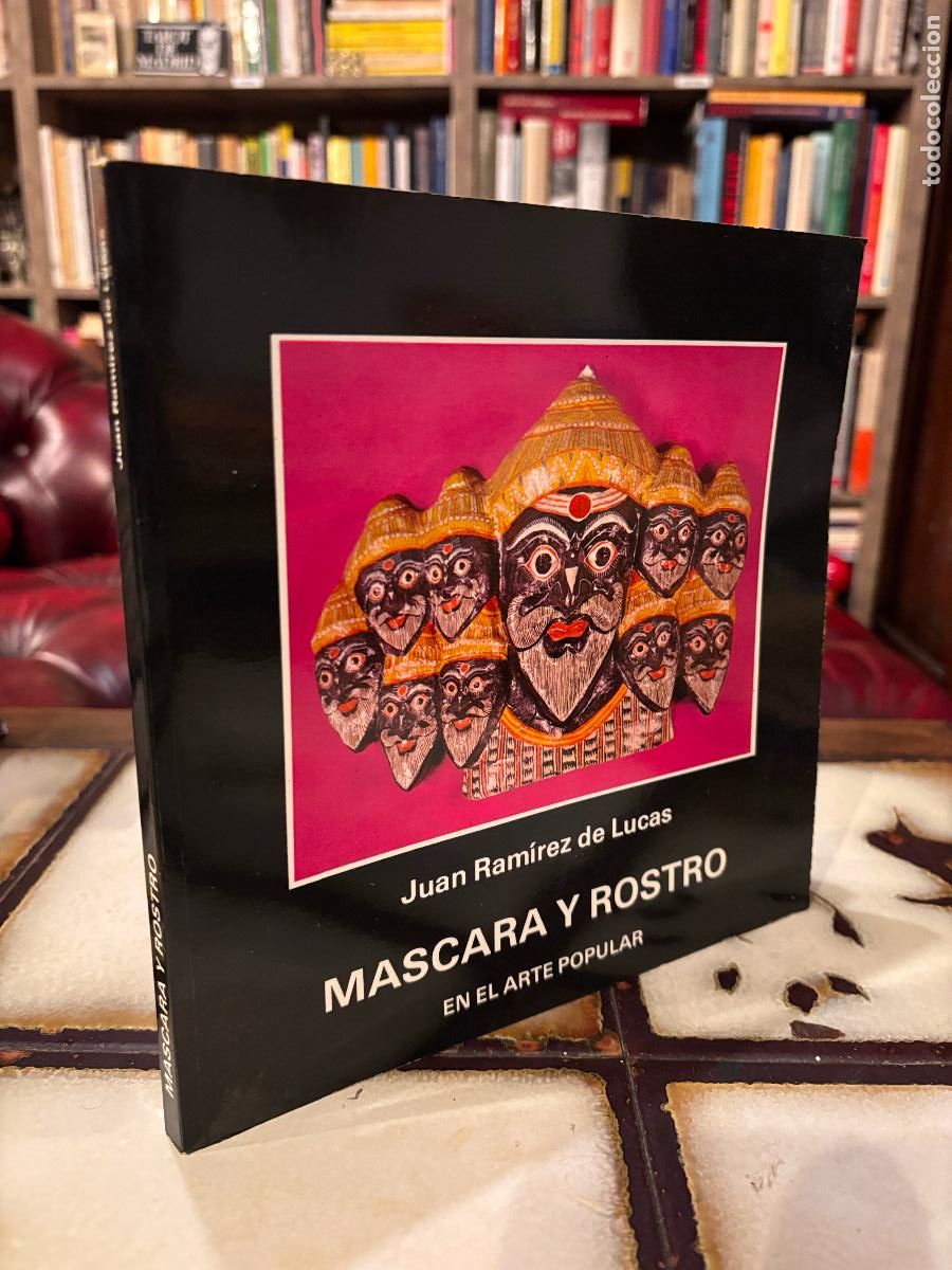 Libros de segunda mano: M&aacute;scara y rostro en el arte popular. Juan Ram&iacute;rez de Lucas - Foto 1