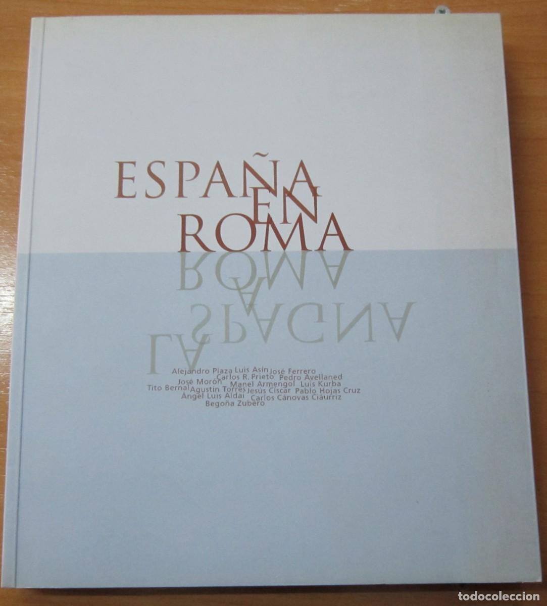 Libros de segunda mano: Espa&ntilde;a en Roma (Instituto Cervantes) - Foto 1