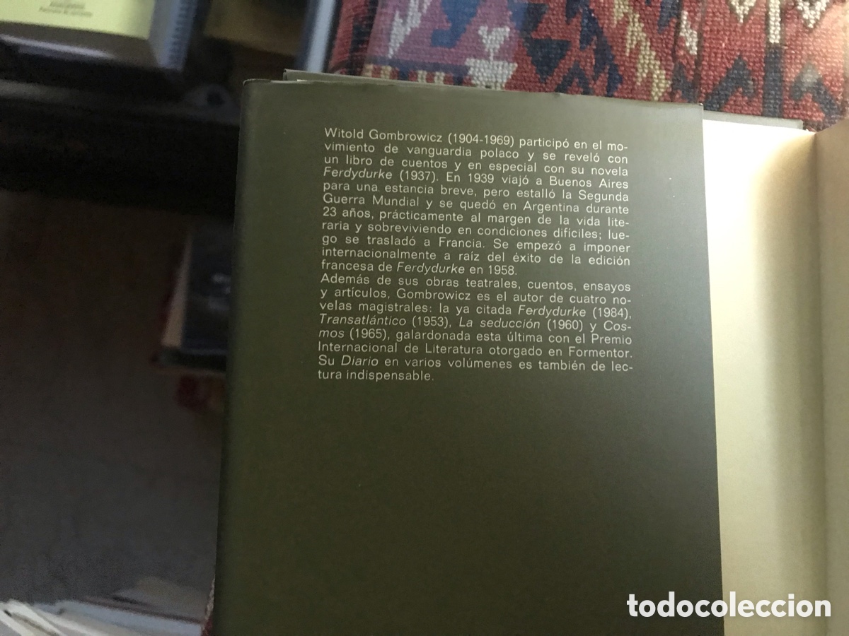 Libros de segunda mano: Testamento. Witold Gombrowicz. Anagrama - Foto 4