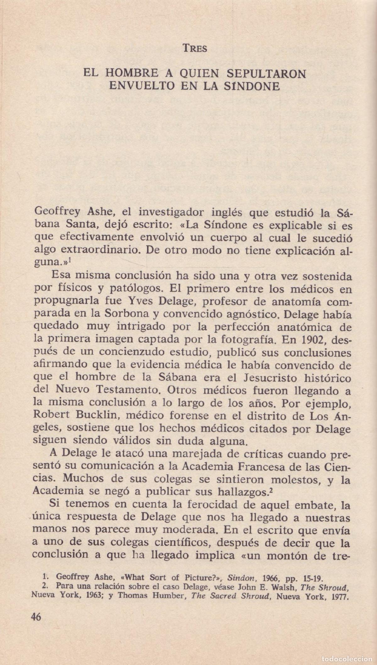 Libros de segunda mano: Dictamen sobre la sabana de Cristo - E. Stevenson, Kenneth - Foto 3
