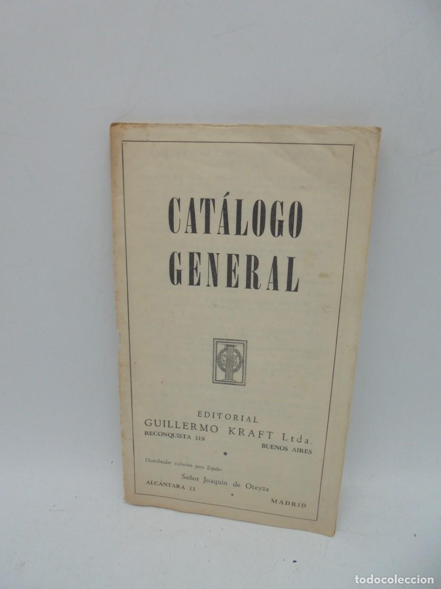 Libros de segunda mano: CATALOGO GENERAL. EDITORIAL GUILLERMO KRAFT. BUENOS AIRES. - Foto 1