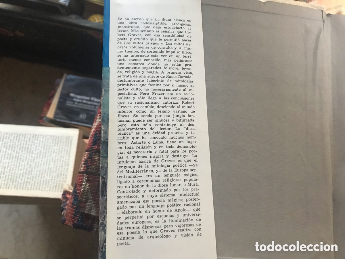 Libros de segunda mano: La diosa blanca. Robert Graves. Losada - Foto 5