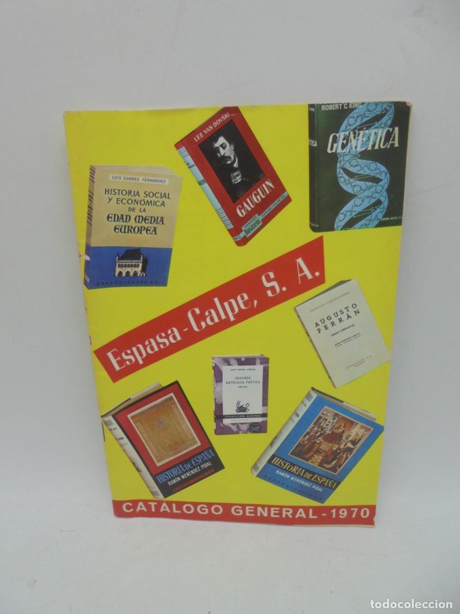 Libros de segunda mano: CATALOGO GENERAL. ESPASA-CALPE. 1970. - Foto 1