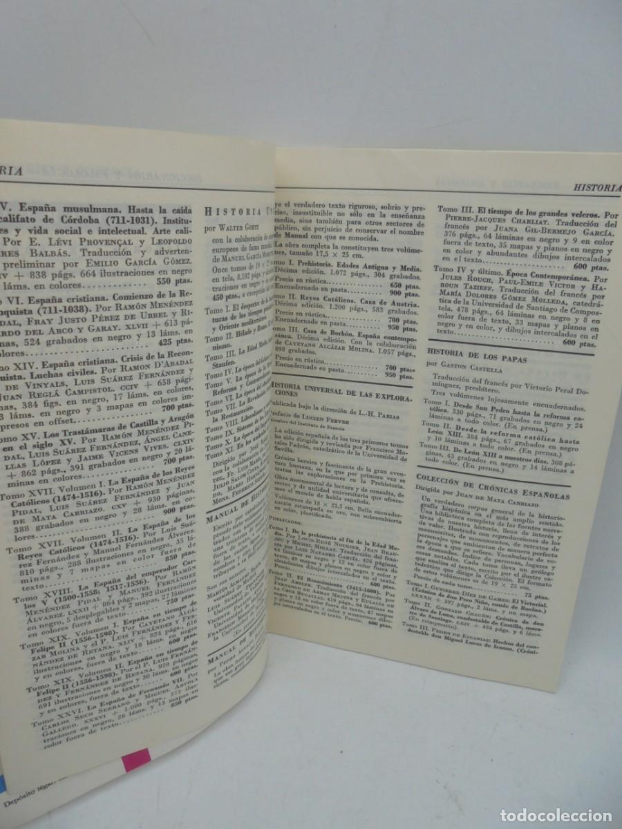 Libros de segunda mano: CATALOGO GENERAL. ESPASA-CALPE. 1970. - Foto 3