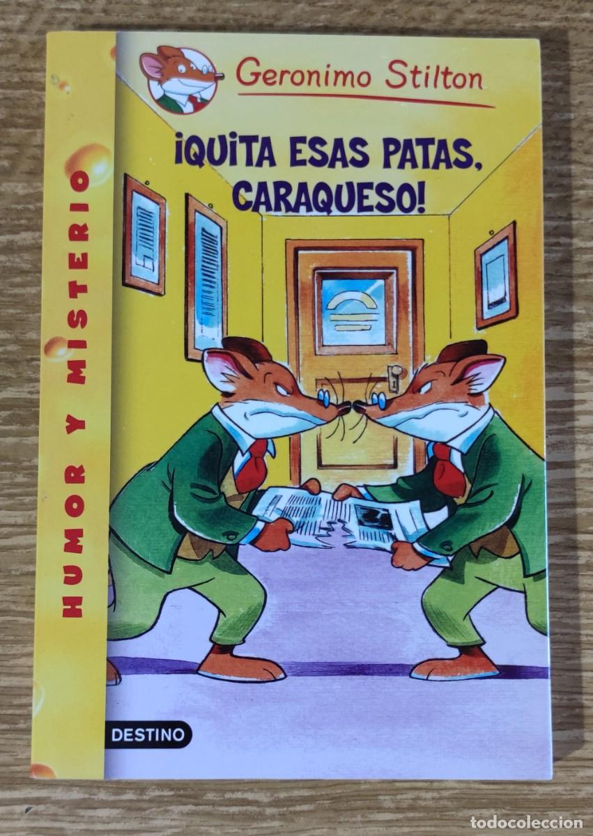 Libros de segunda mano: Libro - &iexcl;Quita esas patas, caraqueso! (2008) Geronimo Stilton - Foto 1