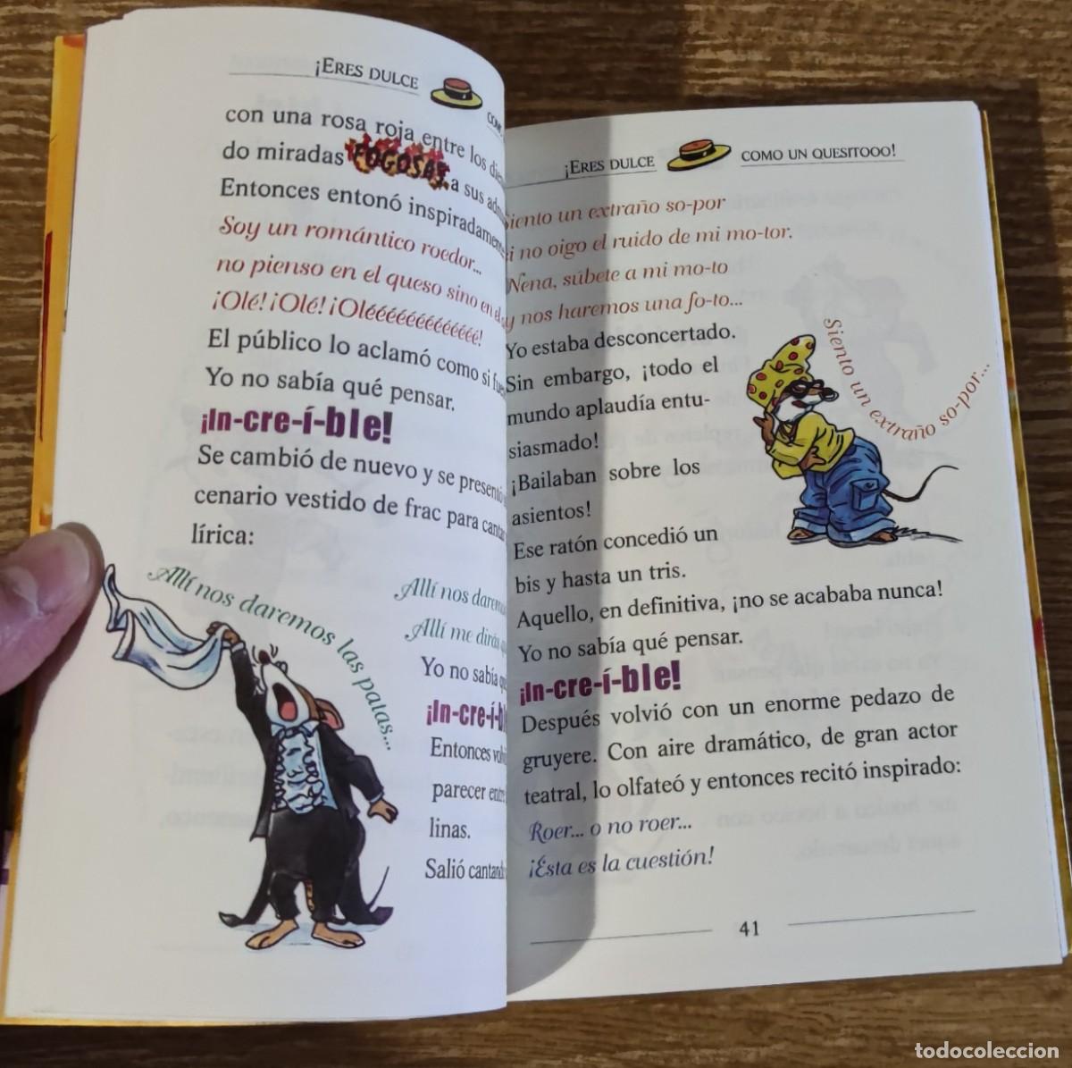 Libros de segunda mano: Libro - &iexcl;Quita esas patas, caraqueso! (2008) Geronimo Stilton - Foto 3