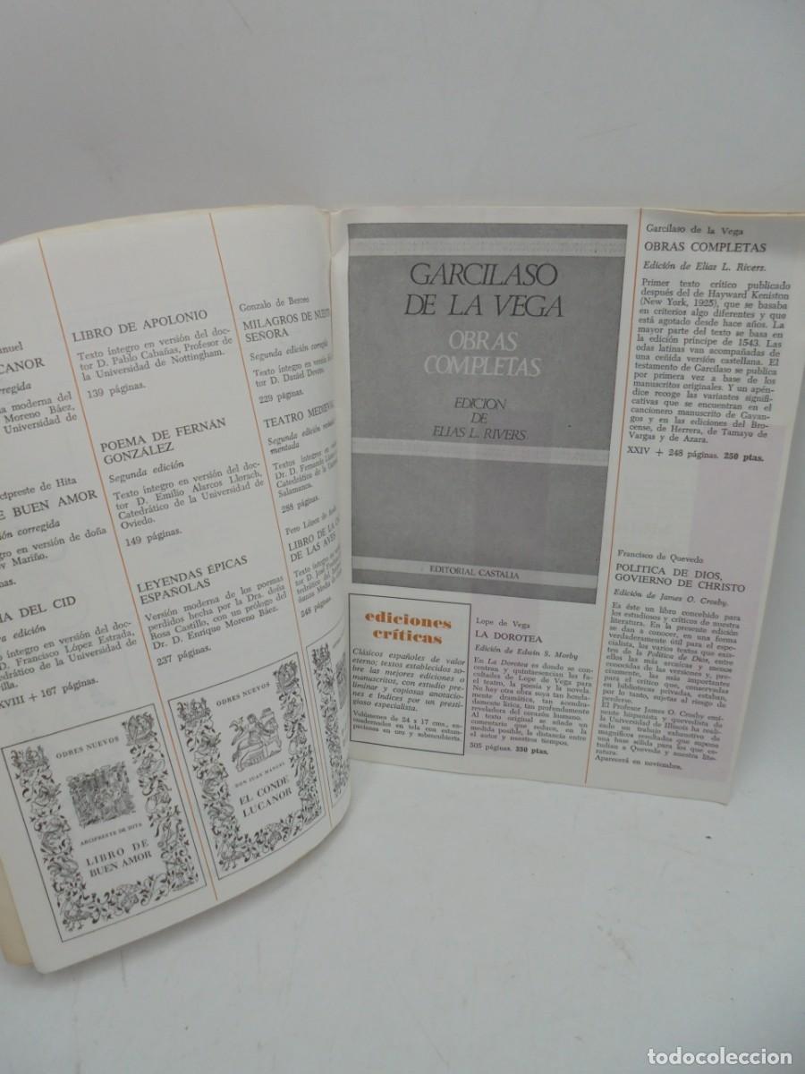 Libros de segunda mano: CATALOGO. EDITORIAL CASTALIA. 1966. - Foto 3