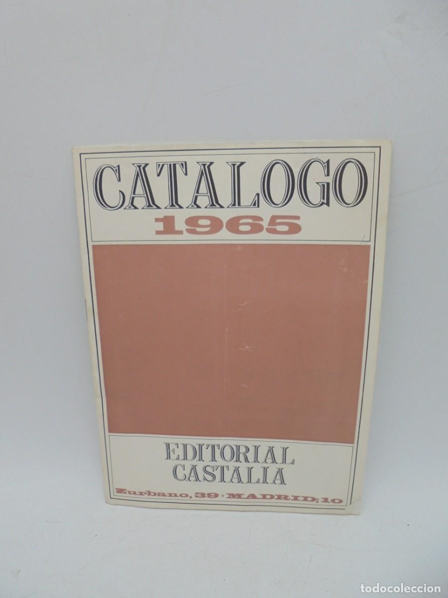 Libros de segunda mano: CATALOGO. EDITORIAL CASTALIA. 1965. - Foto 1