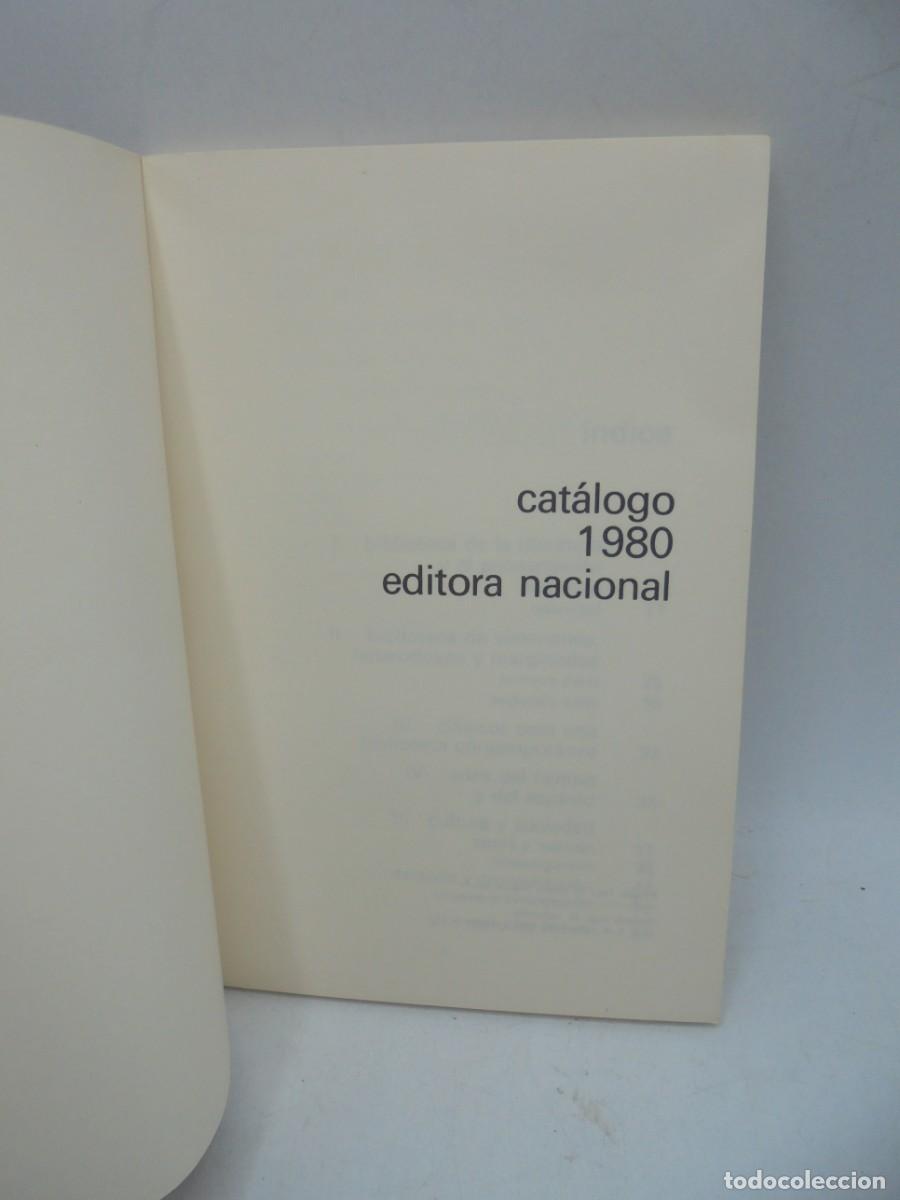 Libros de segunda mano: CATALOGO. EDITORA NACIONAL. 1980. - Foto 2