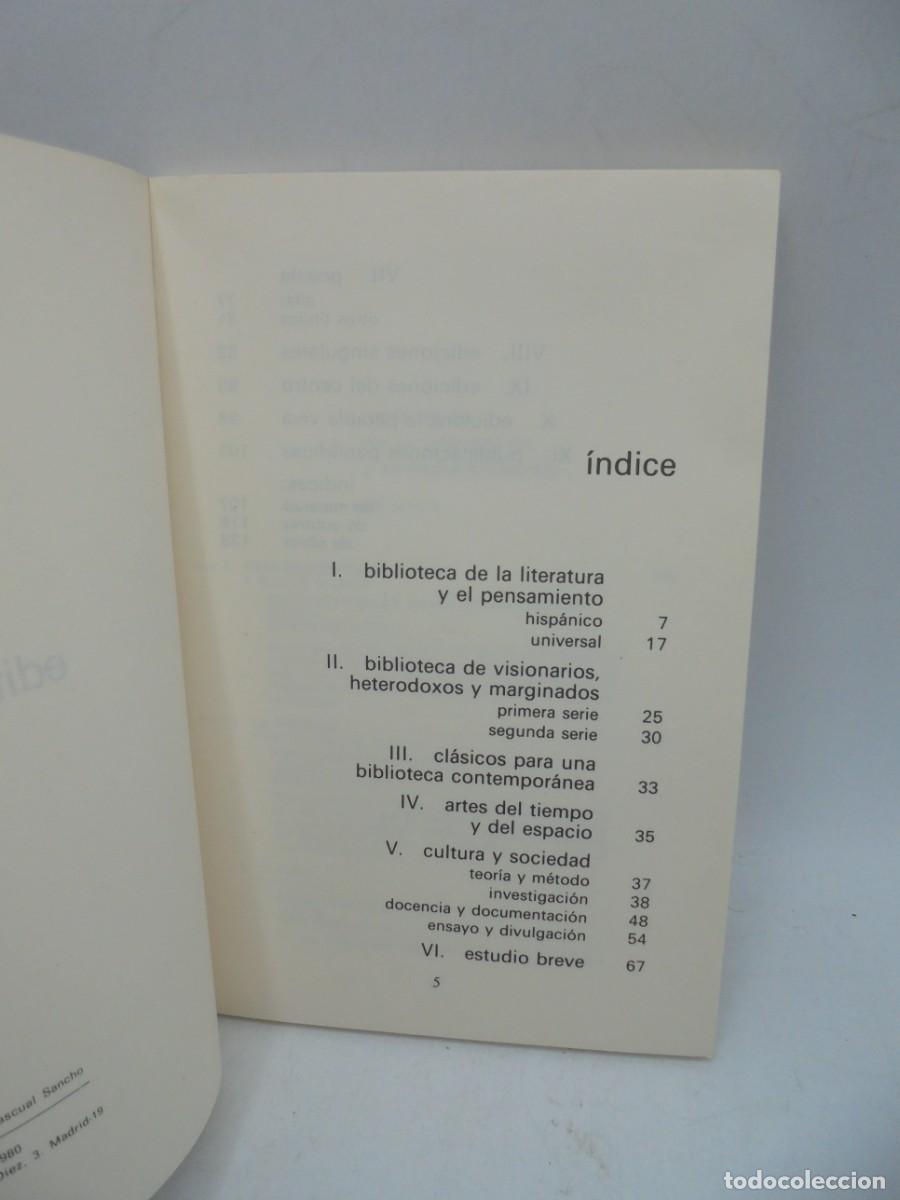 Libros de segunda mano: CATALOGO. EDITORA NACIONAL. 1980. - Foto 3