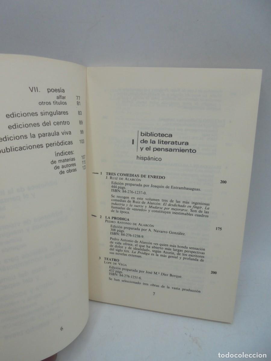 Libros de segunda mano: CATALOGO. EDITORA NACIONAL. 1980. - Foto 4