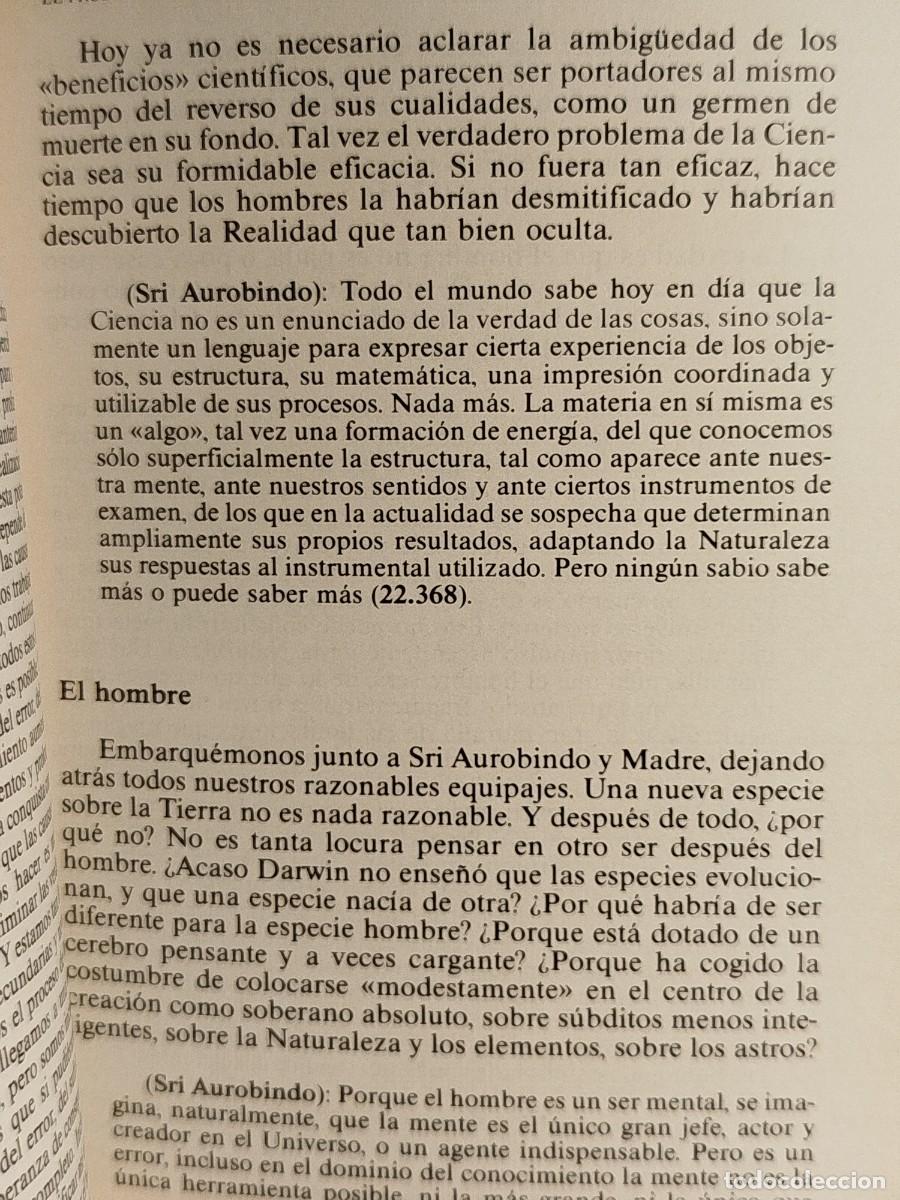 Libros de segunda mano: 1989. El nuevo ser. Satprem-Luc Venet. - Foto 7