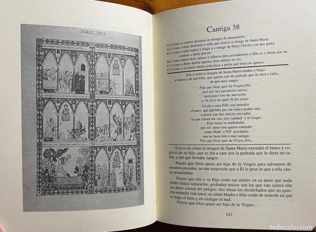 Libros de segunda mano: CUARENTA Y CINCO CANTIGAS CODICE RICO ALFONSO EL SABIO - LUIS BELTRAN 1997 - Foto 13