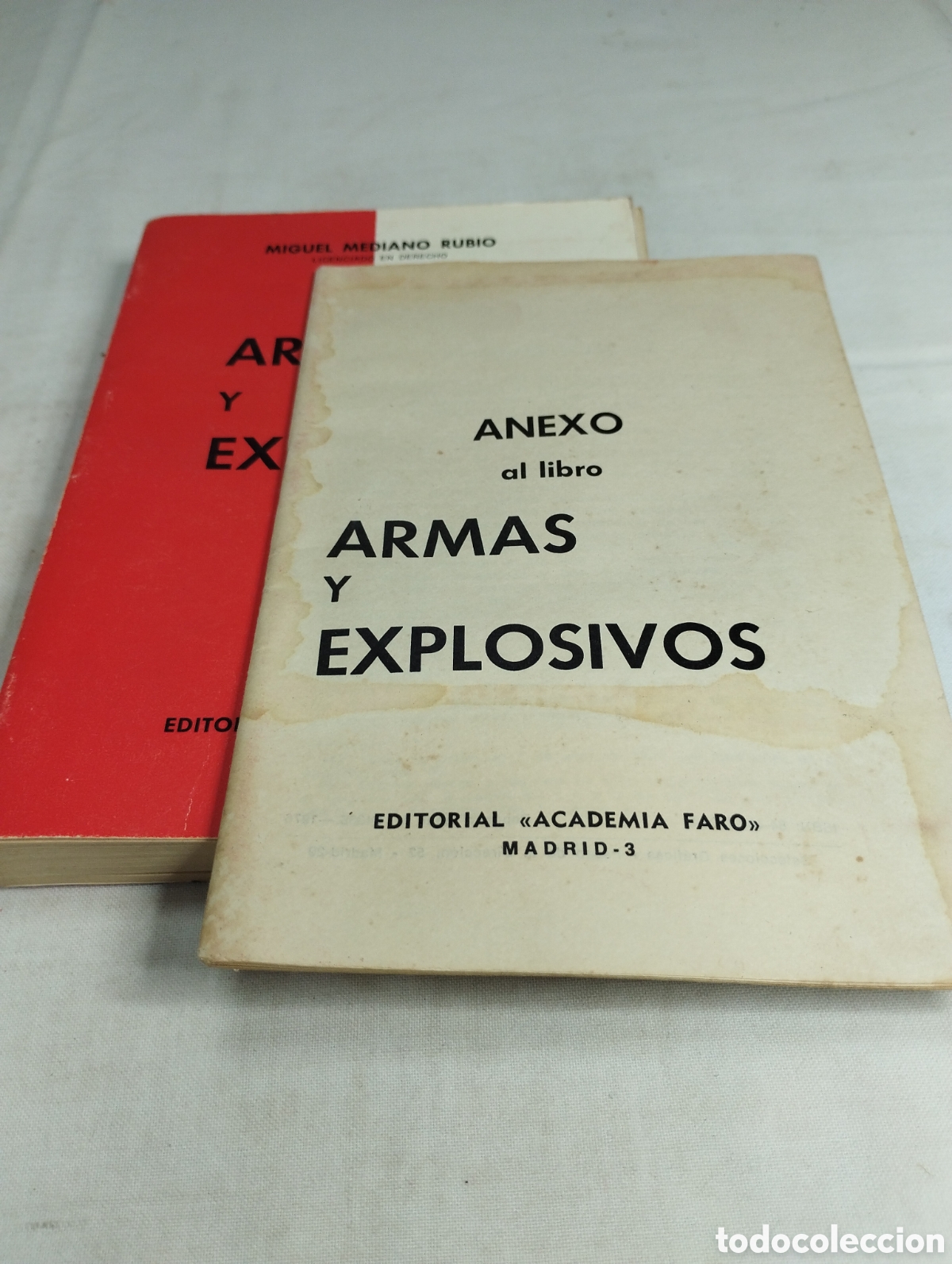Libros de segunda mano: Armas y explosivos. Miguel Mediano, 1976 - Foto 2
