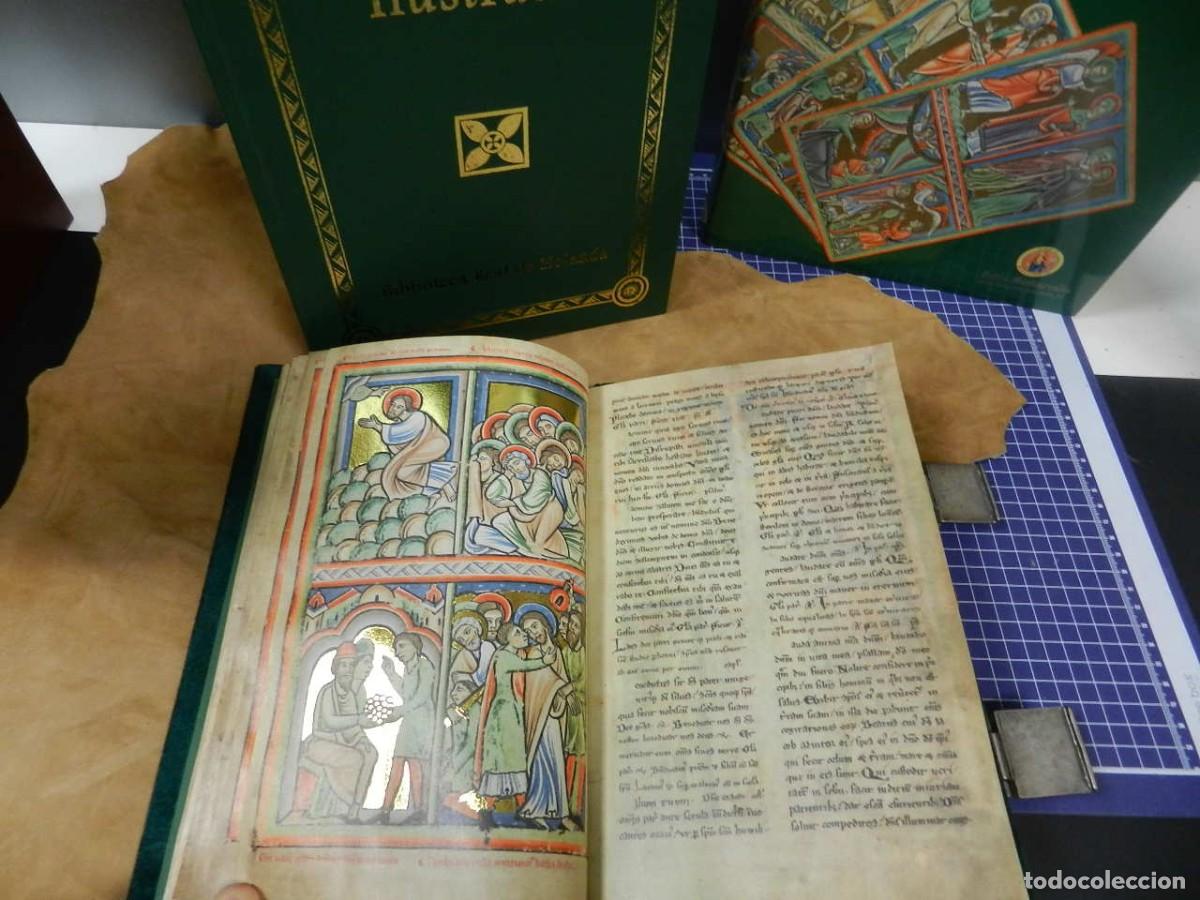 Libros de segunda mano: facsimil BIBLIA ILUSTRADA DE LA HAYA &ndash; ORBIS MEDIAEVALIS 2011 - MANUSCRITO C&Oacute;DICE ILUMINADO MINIADO - Foto 4