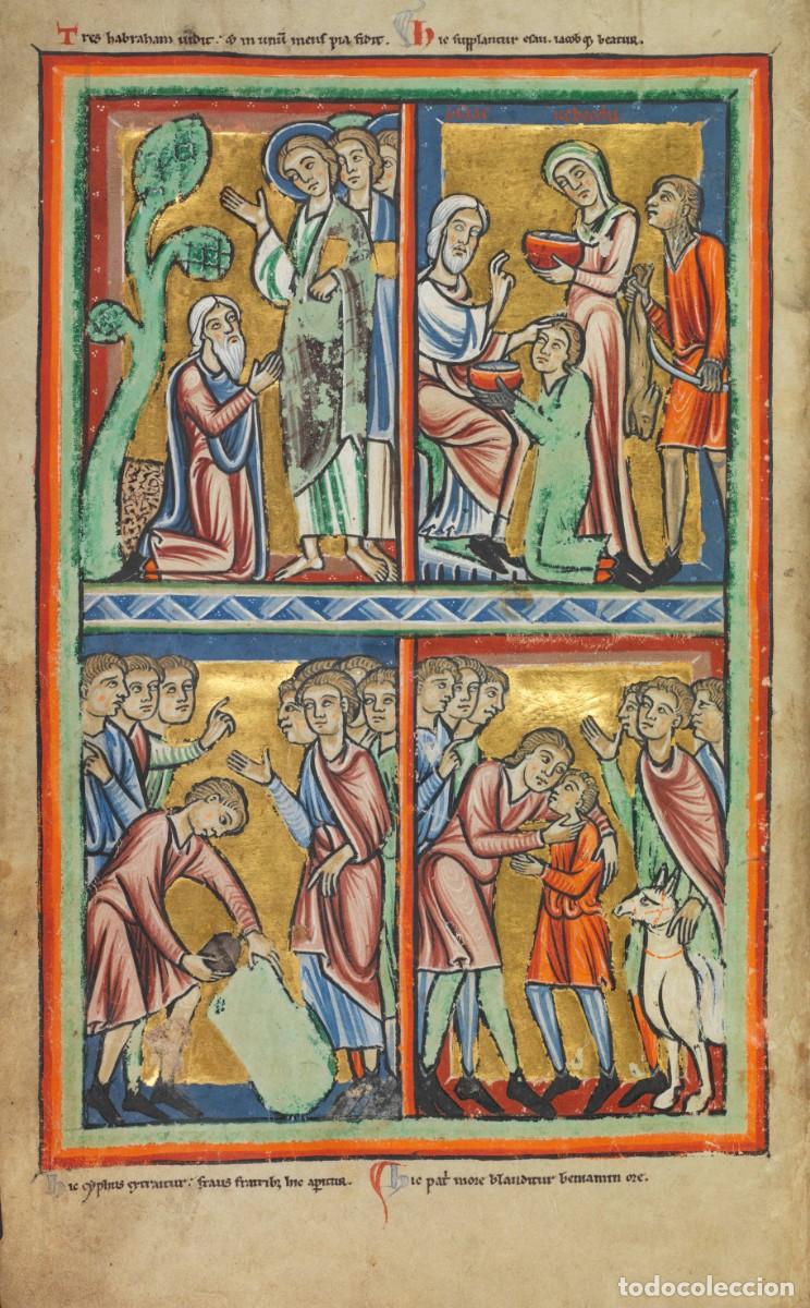 Libros de segunda mano: facsimil BIBLIA ILUSTRADA DE LA HAYA &ndash; ORBIS MEDIAEVALIS 2011 - MANUSCRITO C&Oacute;DICE ILUMINADO MINIADO - Foto 8