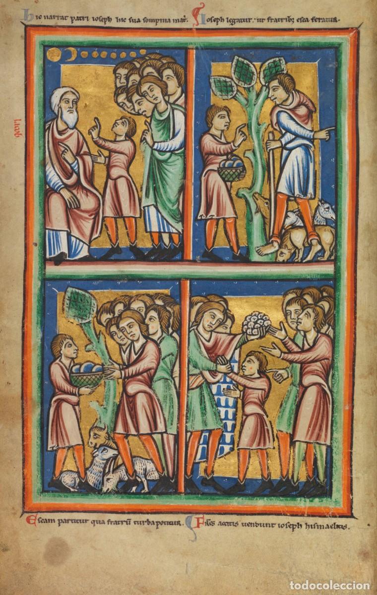 Libros de segunda mano: facsimil BIBLIA ILUSTRADA DE LA HAYA &ndash; ORBIS MEDIAEVALIS 2011 - MANUSCRITO C&Oacute;DICE ILUMINADO MINIADO - Foto 9