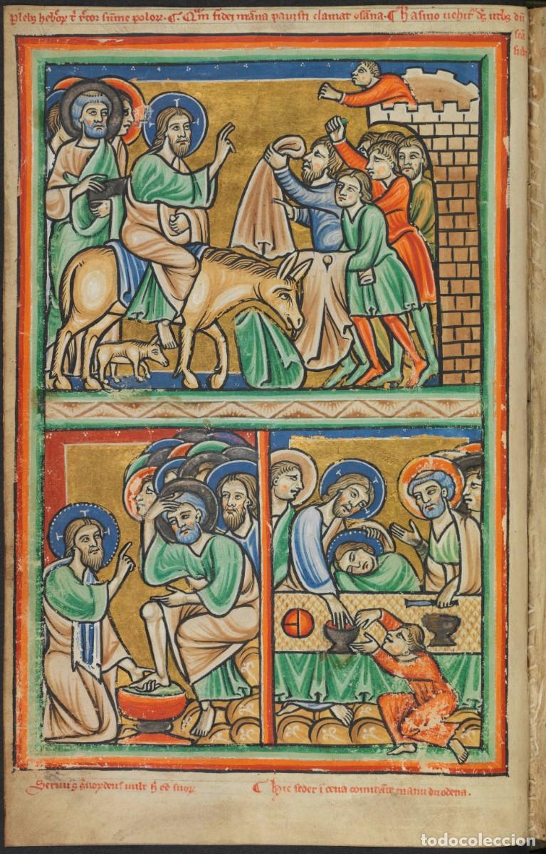 Libros de segunda mano: facsimil BIBLIA ILUSTRADA DE LA HAYA &ndash; ORBIS MEDIAEVALIS 2011 - MANUSCRITO C&Oacute;DICE ILUMINADO MINIADO - Foto 13