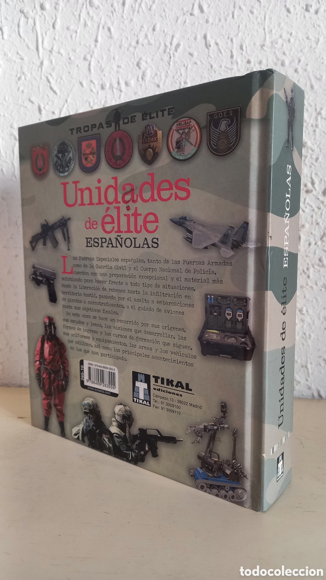 Libros de segunda mano: UNIDADES DE ELITE ESPA&Ntilde;OLAS. Total. 252 pag. - Foto 2