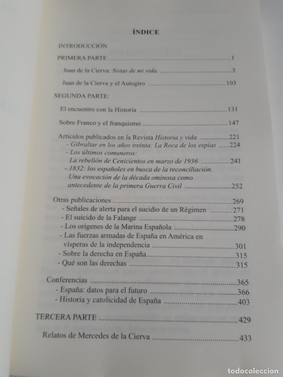 Libros de segunda mano: Recuperar la historia perdida Ricardo de la Cierva - Foto 2