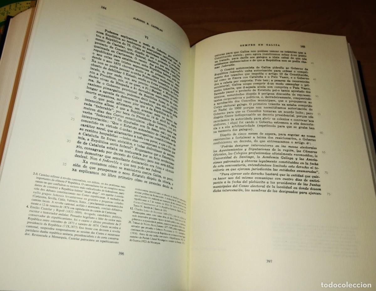 Libros de segunda mano: CASTELAO - SEMPRE EN GALIZA [EDICI&Oacute;N CR&Iacute;TICA] - Foto 6