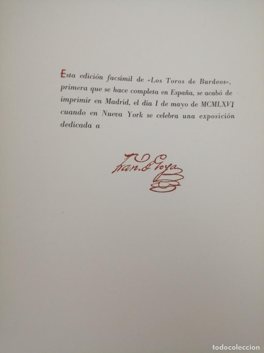 Libros de segunda mano: Los Toros de Burdeos (Ediciones de Arte y Bibliofilia 1966) - Foto 5