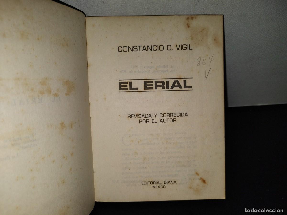 Libros de segunda mano: 118- EL ERIAL - CONSTANCIO C. VIGIL - EDITORIAL DIANA - 1970 - Foto 5