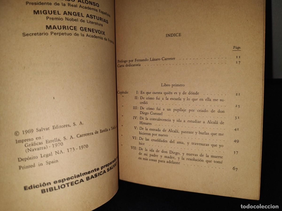 Libros de segunda mano: 120- LA VIDA DEL BUSC&Oacute;N LLAMADO DON PABLOS - FRANCISCO DE QUEVEDO - Foto 4