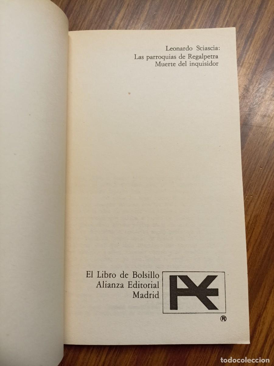 Libros de segunda mano: las parroquias de Regalpetra Leonardo Sciascia - Foto 2
