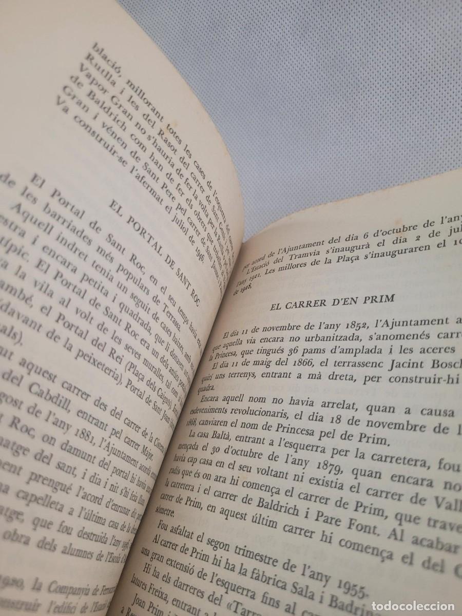 Libros de segunda mano: Els carrers de Terrassa lany 1900 - Baltasar Rag&oacute;n - Foto 4