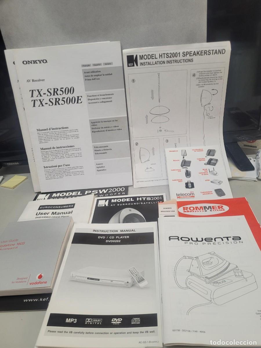 Libros de segunda mano: MANUAL DE INSTRUCIONES ver fotografi&iacute;as - Foto 1