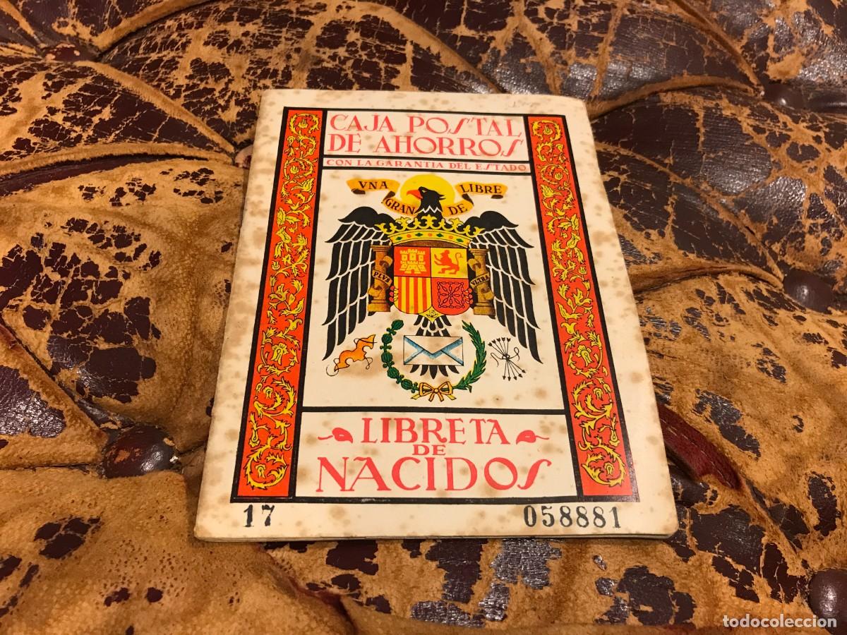 Libros de segunda mano: CAJA POSTAL DE AHORROS. LIBRETA DE NACIDOS. 1964 - Foto 1