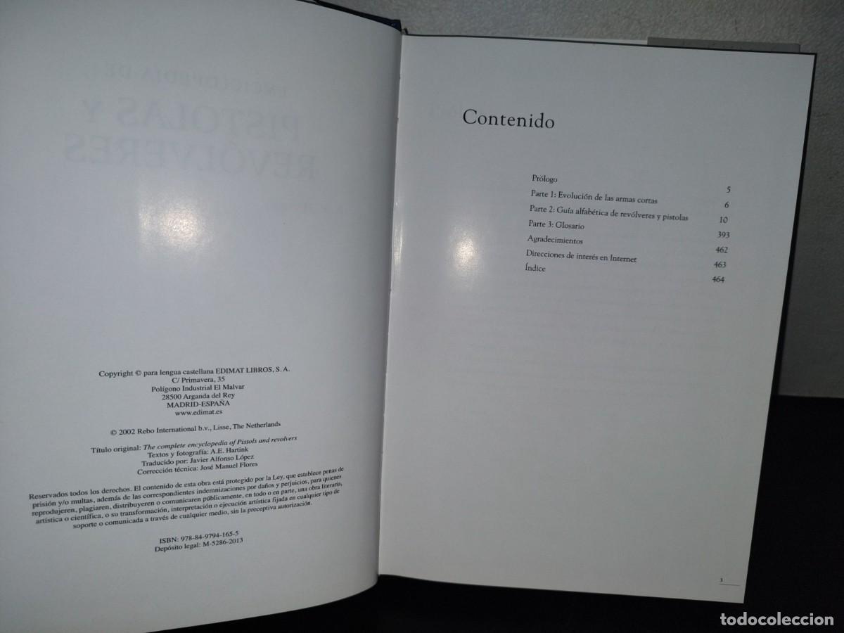 Libros de segunda mano: 120- Enciclopedia De Pistolas Y Rev&oacute;lveres - A. E. Hartink - 2013 - Foto 6