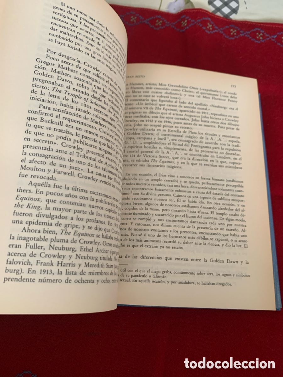 Libros de segunda mano: La Gran Bestia. Vida de Aleister Crowley. John Symonds. - Foto 14