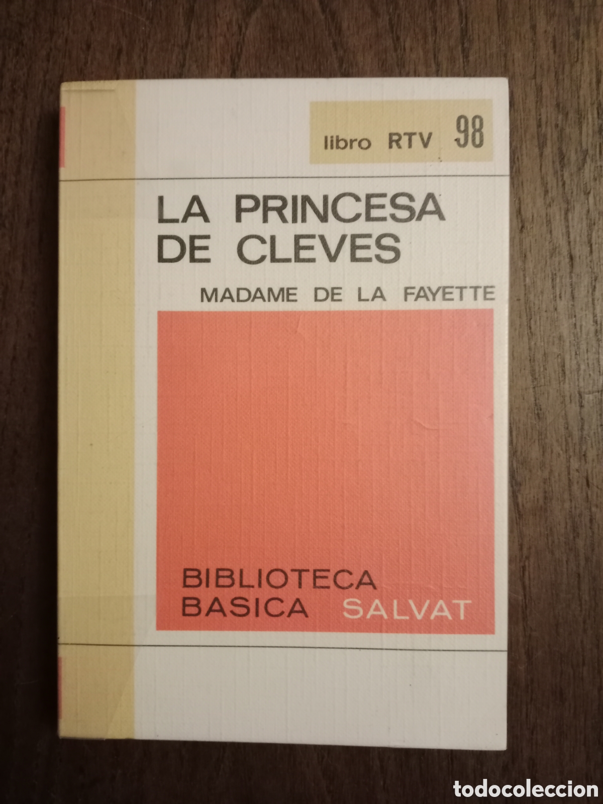 Libros de segunda mano: Libro la princesa de cleves de madame de la fayette - Foto 1