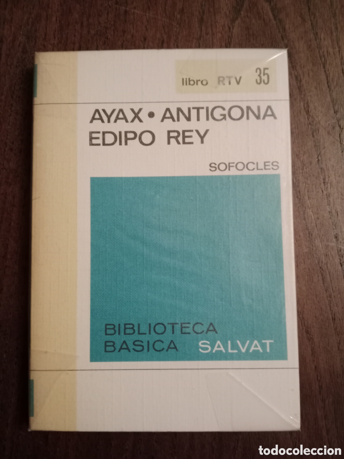Libros de segunda mano: Libro ayax antigona edipo rey de sofocles - Foto 1