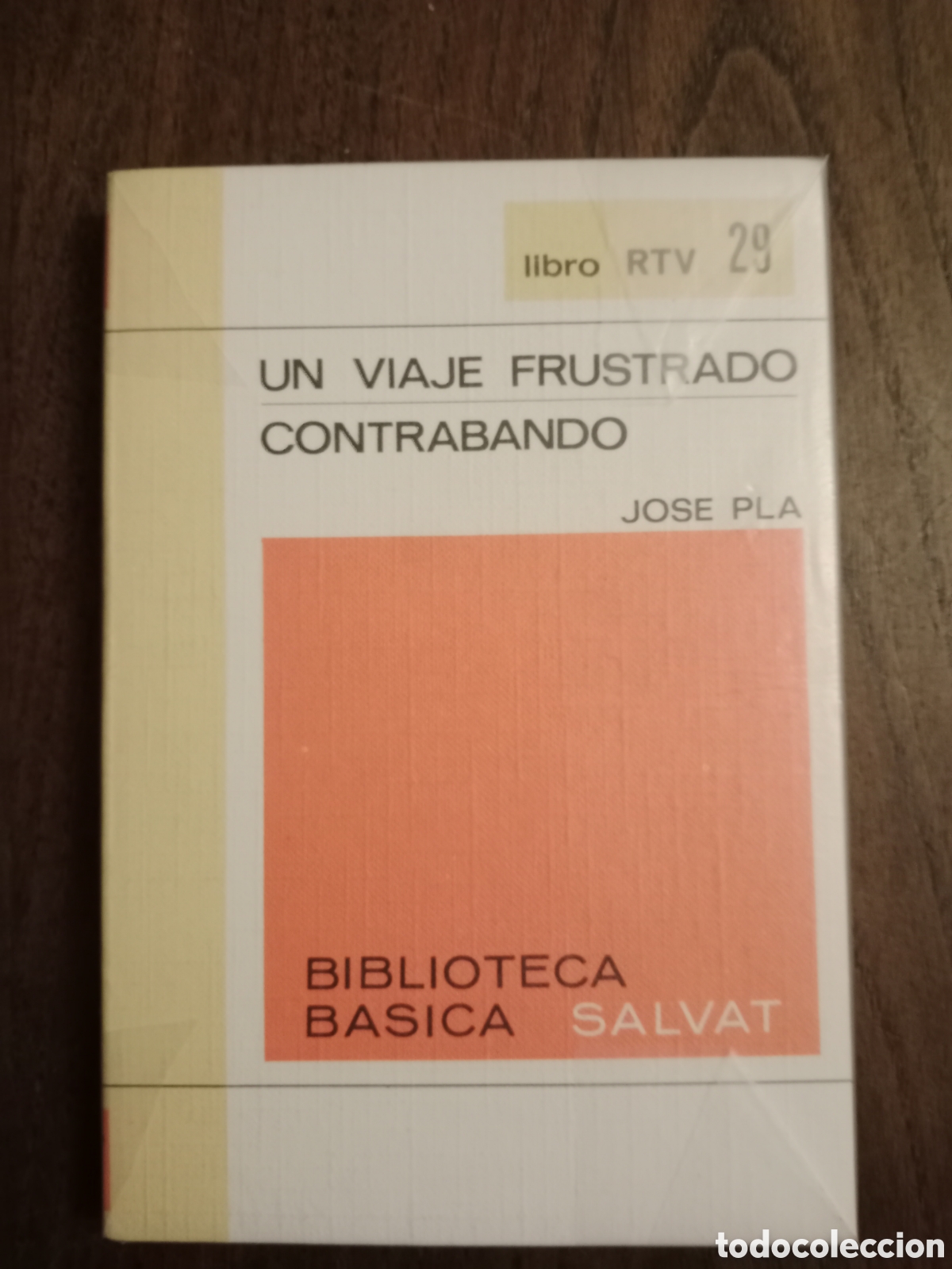 Libros de segunda mano: Libro un viaje frustrado contrabando de Jos&eacute; pla - Foto 1