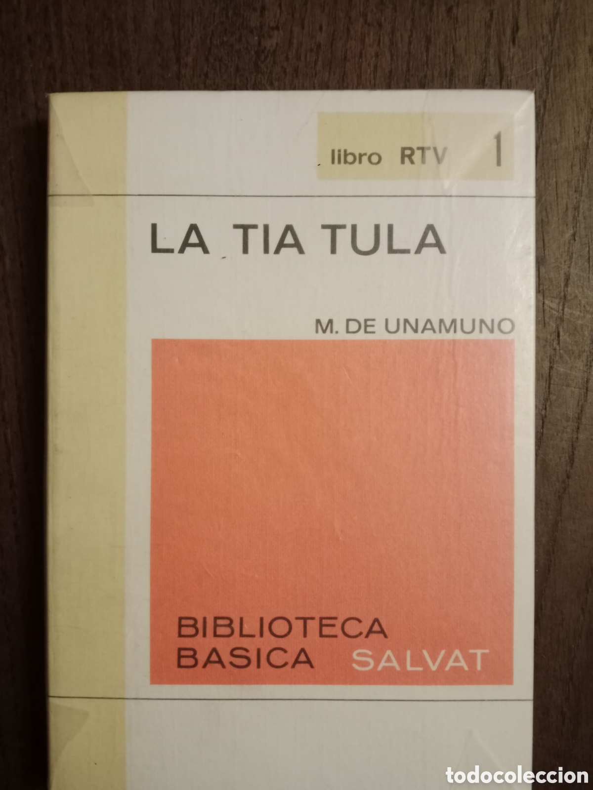 Libros de segunda mano: Libro la t&iacute;a tula de Miguel de unamuno - Foto 1