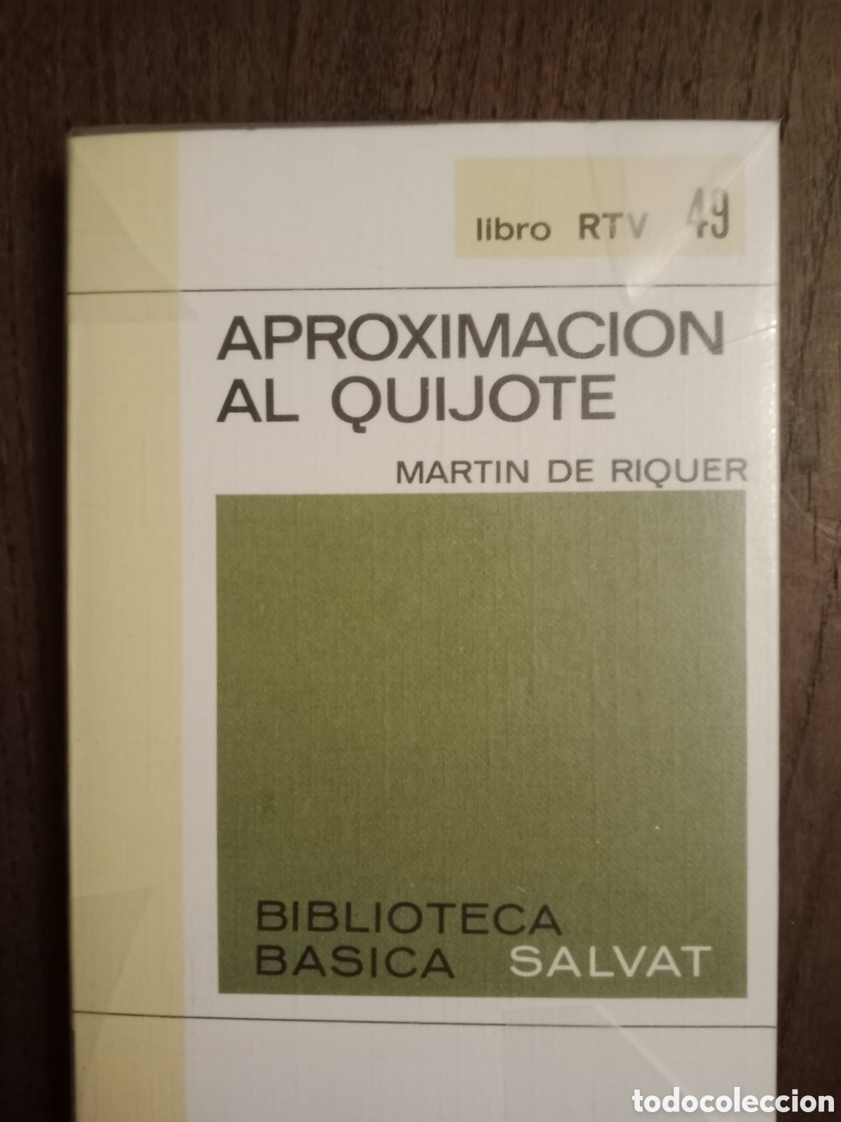 Libros de segunda mano: Libro aproximaci&oacute;n al quijote de mart&iacute;n de riquer - Foto 1