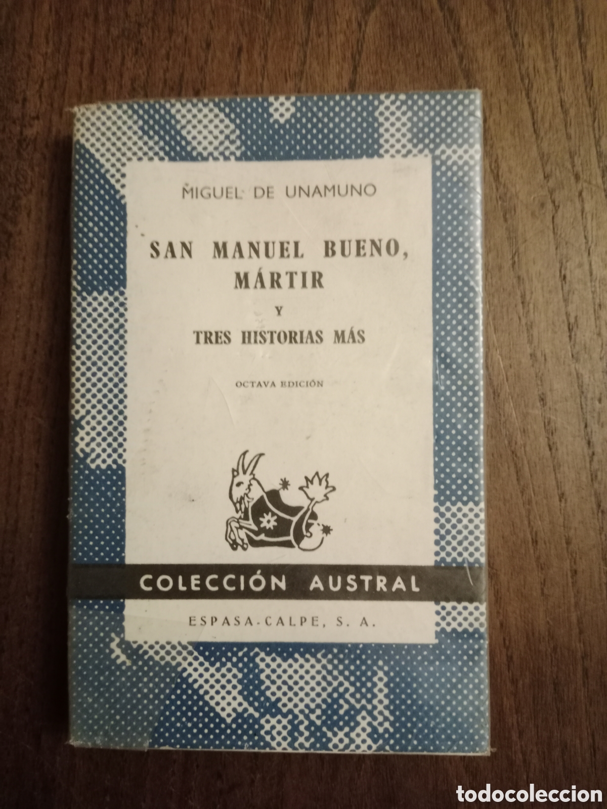 Libros de segunda mano: Libro san Manuel bueno m&aacute;rtir de Miguel de unamuno - Foto 1