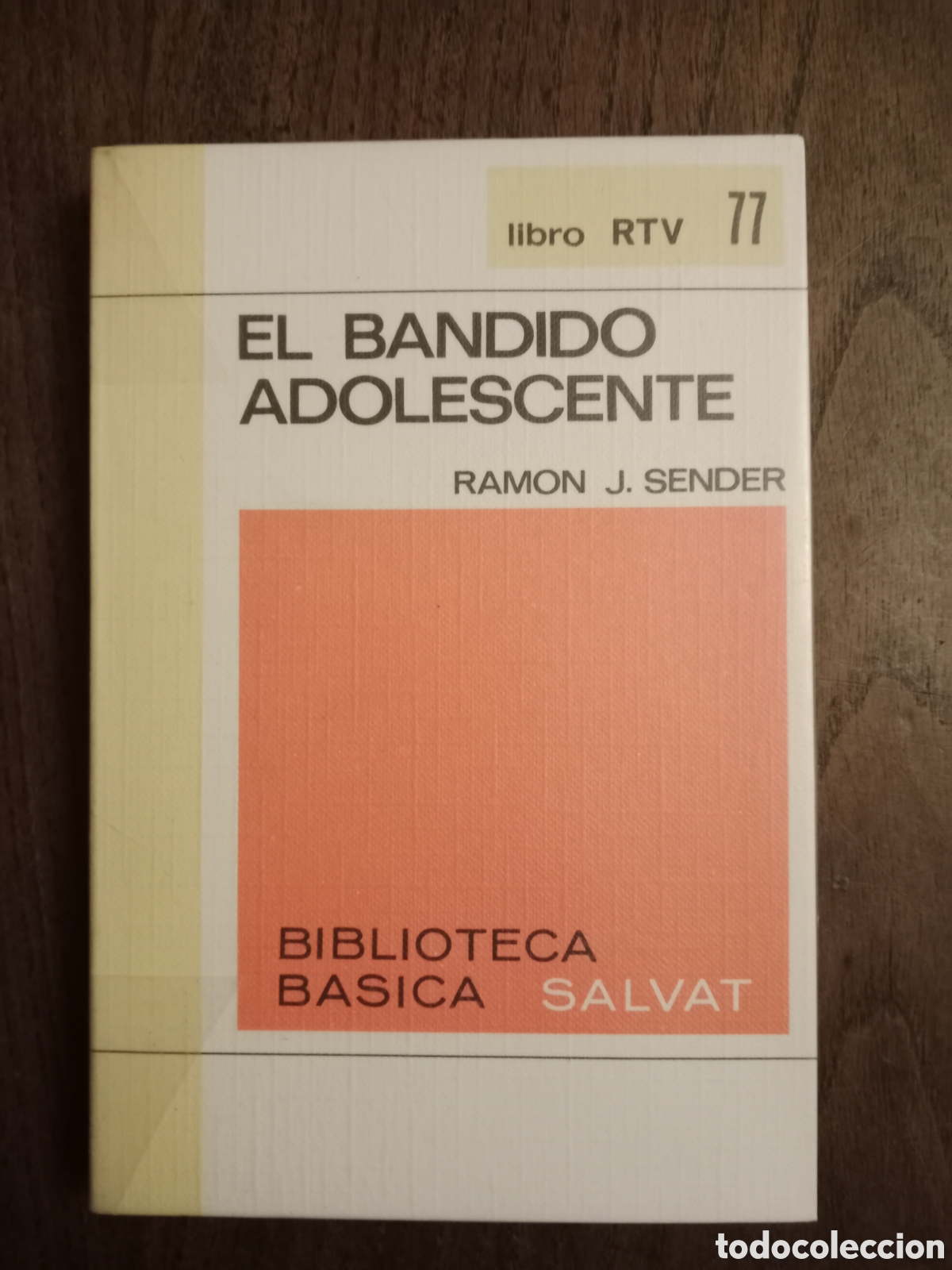 Libros de segunda mano: Libro el bandido adolescente de ram&oacute;n J sender