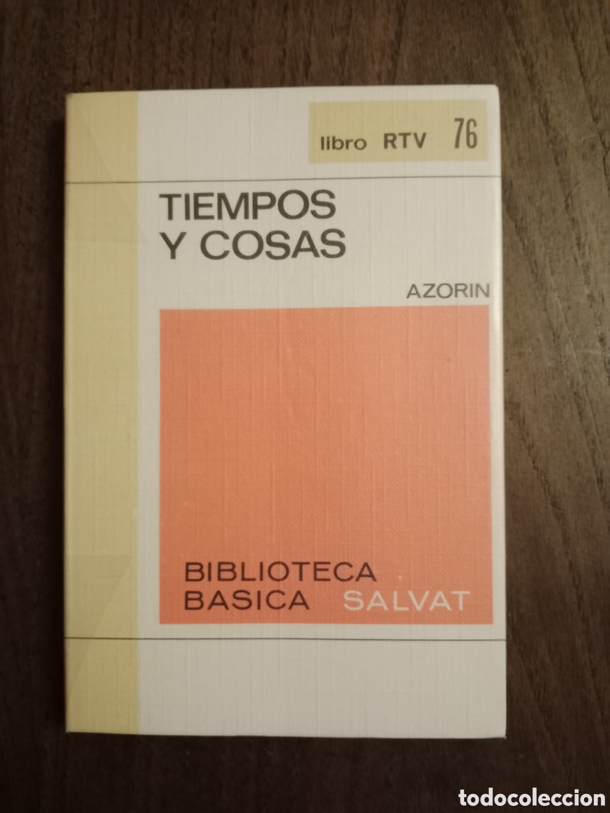 Libros de segunda mano: Libro tiempos y cosas de azorin - Foto 1