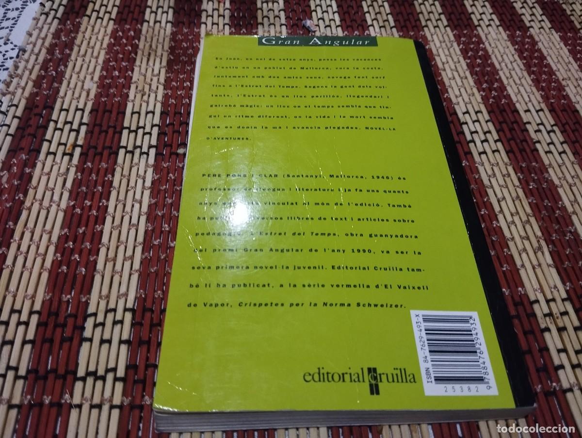 Libros de segunda mano: LESTRET DEL TEMPS PERE PONS I CLAR ED. GRAN ANGULAR 1999 - Foto 2