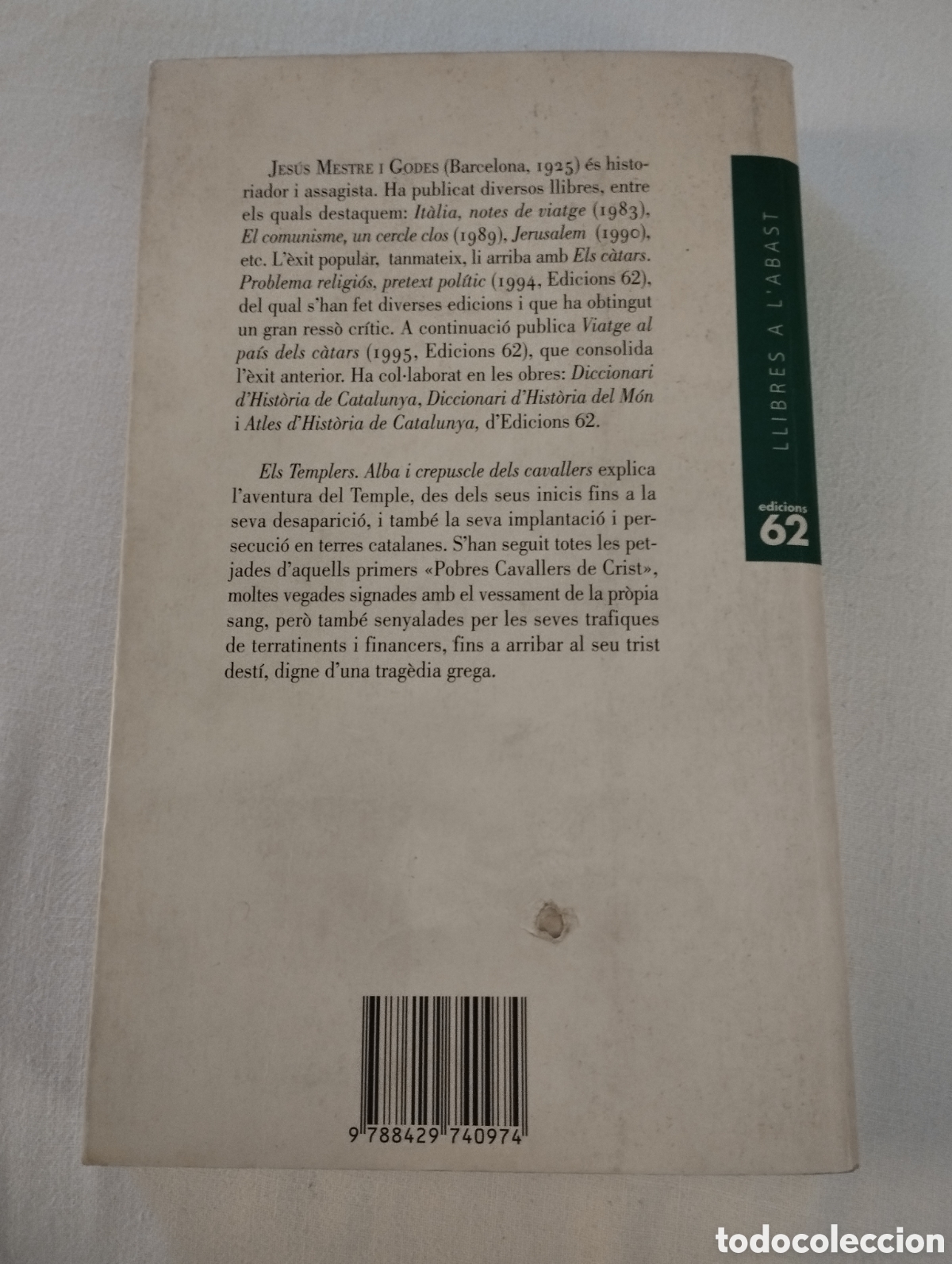 Libros de segunda mano: ELS TEMPLERS (JES&Uacute;S MESTRE I GODES) - Foto 6
