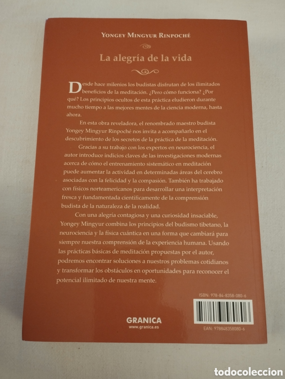 Libros de segunda mano: LA ALEGR&Iacute;A DE LA VIDA (YONGEY MINGYUR RINPOCH&Eacute;) - Foto 4