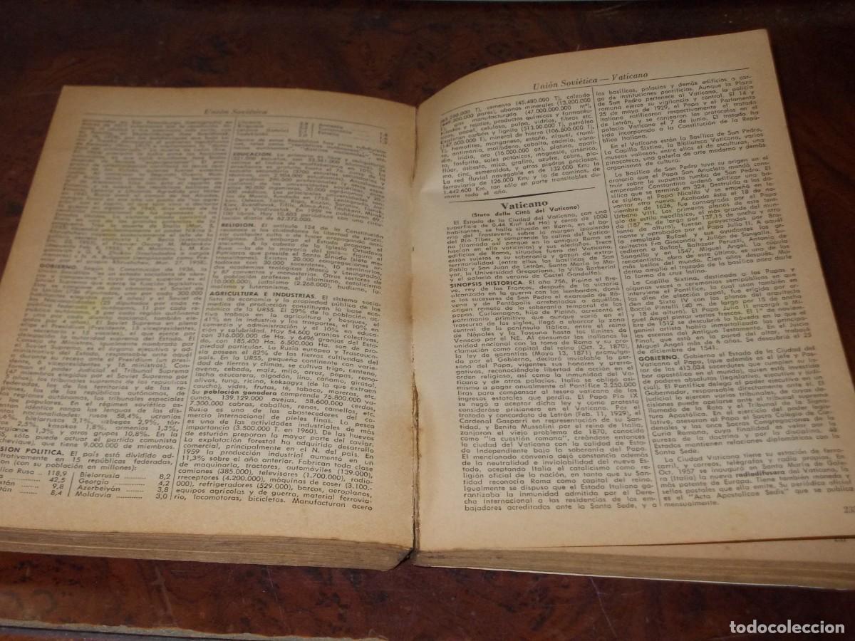 Libros de segunda mano: Anuario Mundial 1.962 - Foto 4