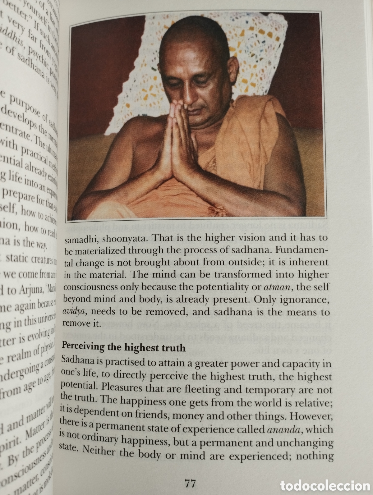 Libros de segunda mano: SADHANA. THE PATH OF TRANSFORMATION - Foto 10