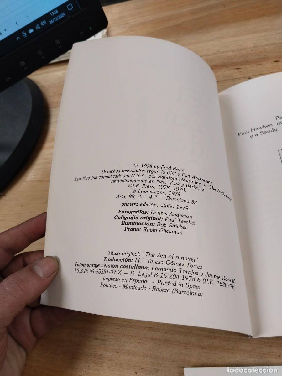 Libros de segunda mano: El Zen del Correr - Fred Roh&egrave; - Foto 5