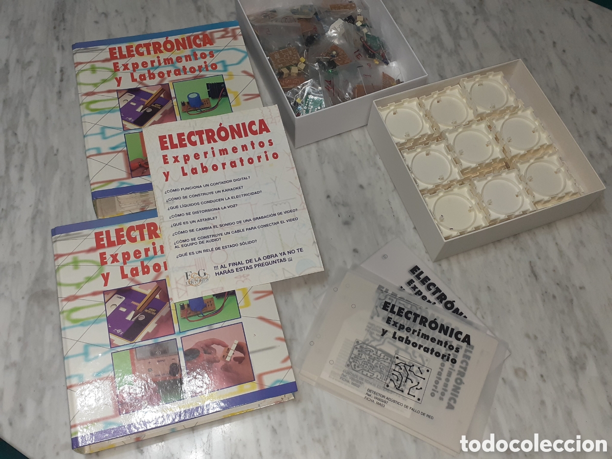Libros de segunda mano: ELECTR&Oacute;NICA EXPERIMENTOS Y LABORATORIO ENCICLOPEDIA COMPLETA - Foto 5