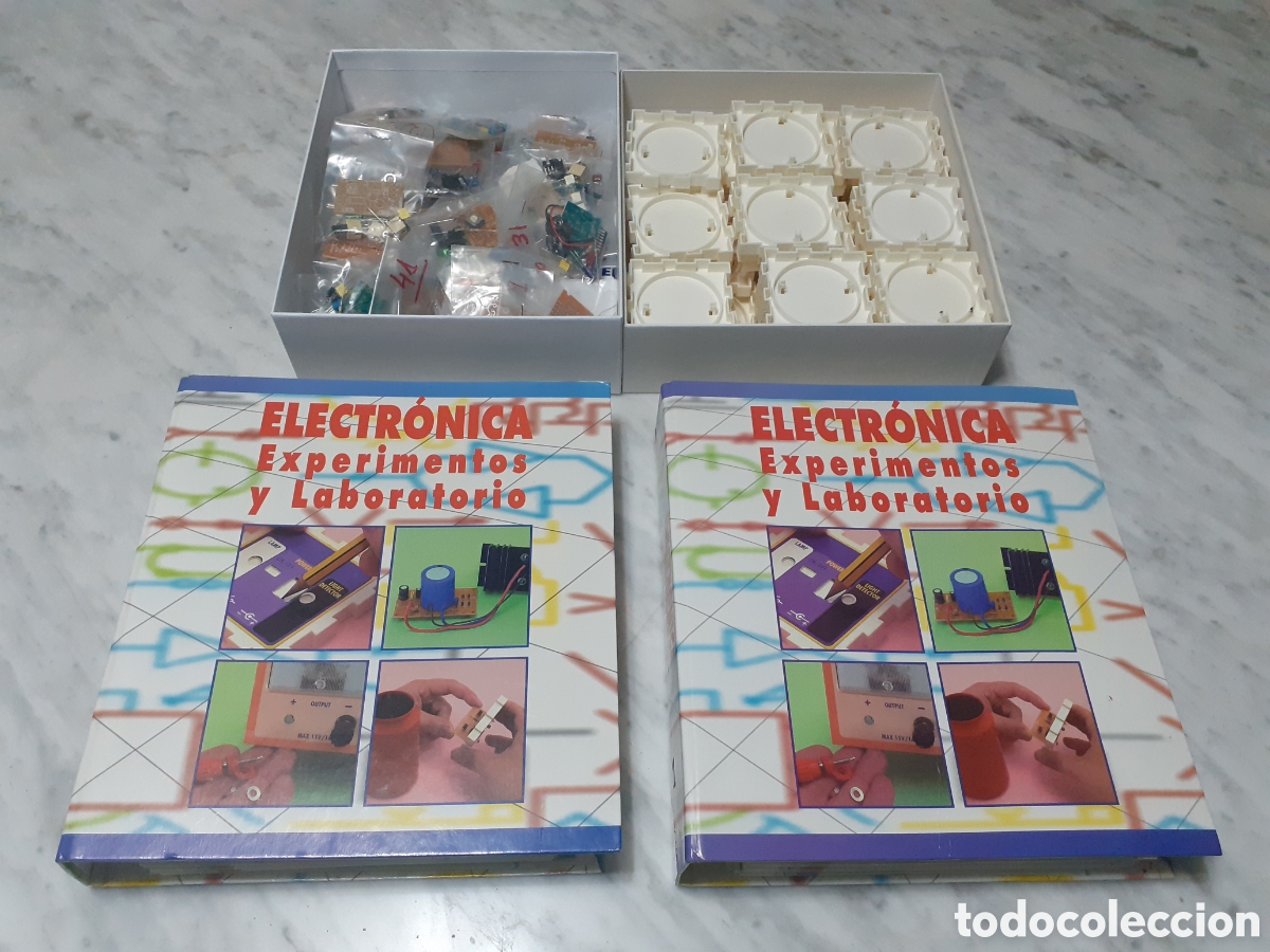 Libros de segunda mano: ELECTR&Oacute;NICA EXPERIMENTOS Y LABORATORIO ENCICLOPEDIA COMPLETA - Foto 1